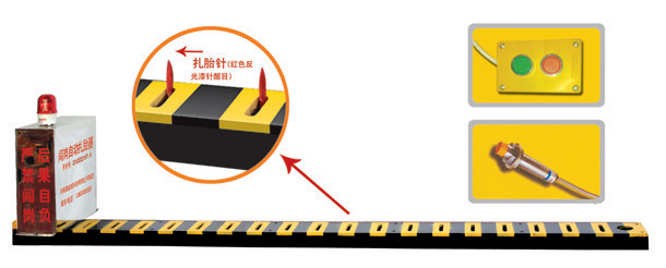 新民市V3嵌入式闯岗自动扎胎器/阻车器